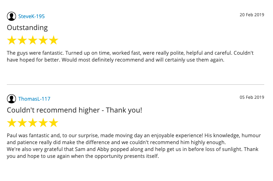 Man and Van Herts on yell.com